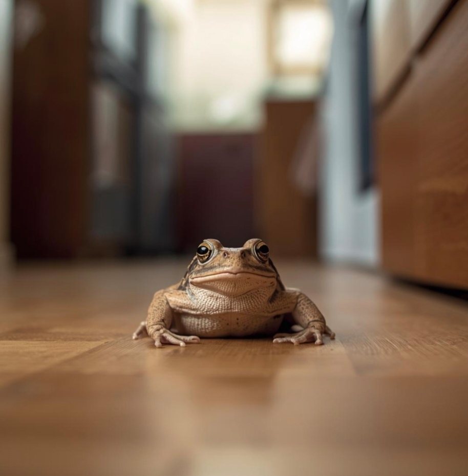 O que significa quando um sapo aparece dentro ou ao redor de sua casa ...