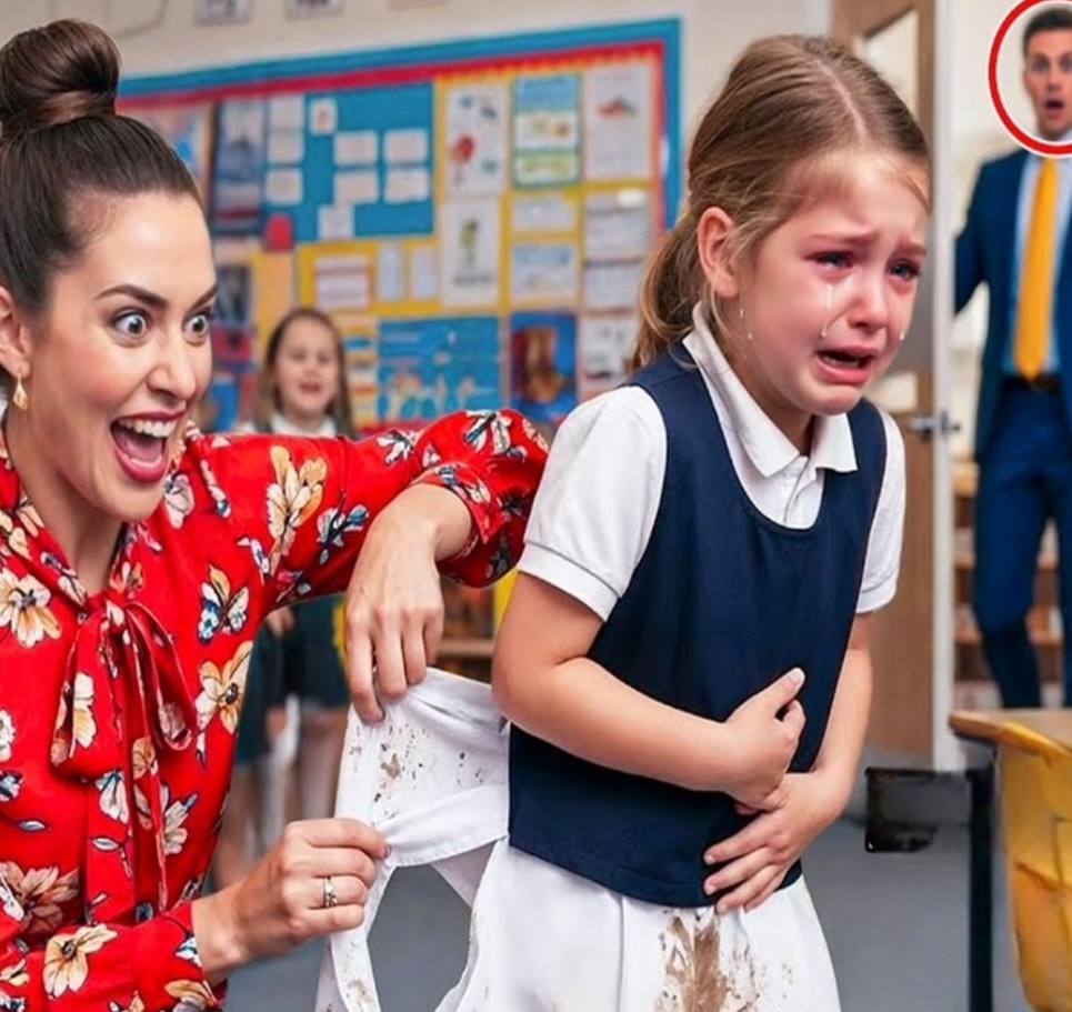 Milionário Visitou A Escola, Encontrou Sua Filha Chorando E Recusando A ...